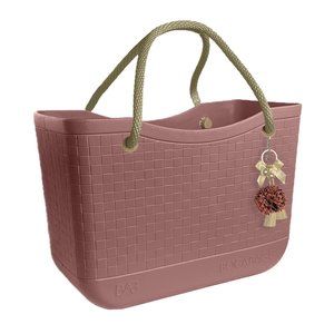 BocaBagg (Blush) Large EVA Tote Bag-Like Bogg Bag